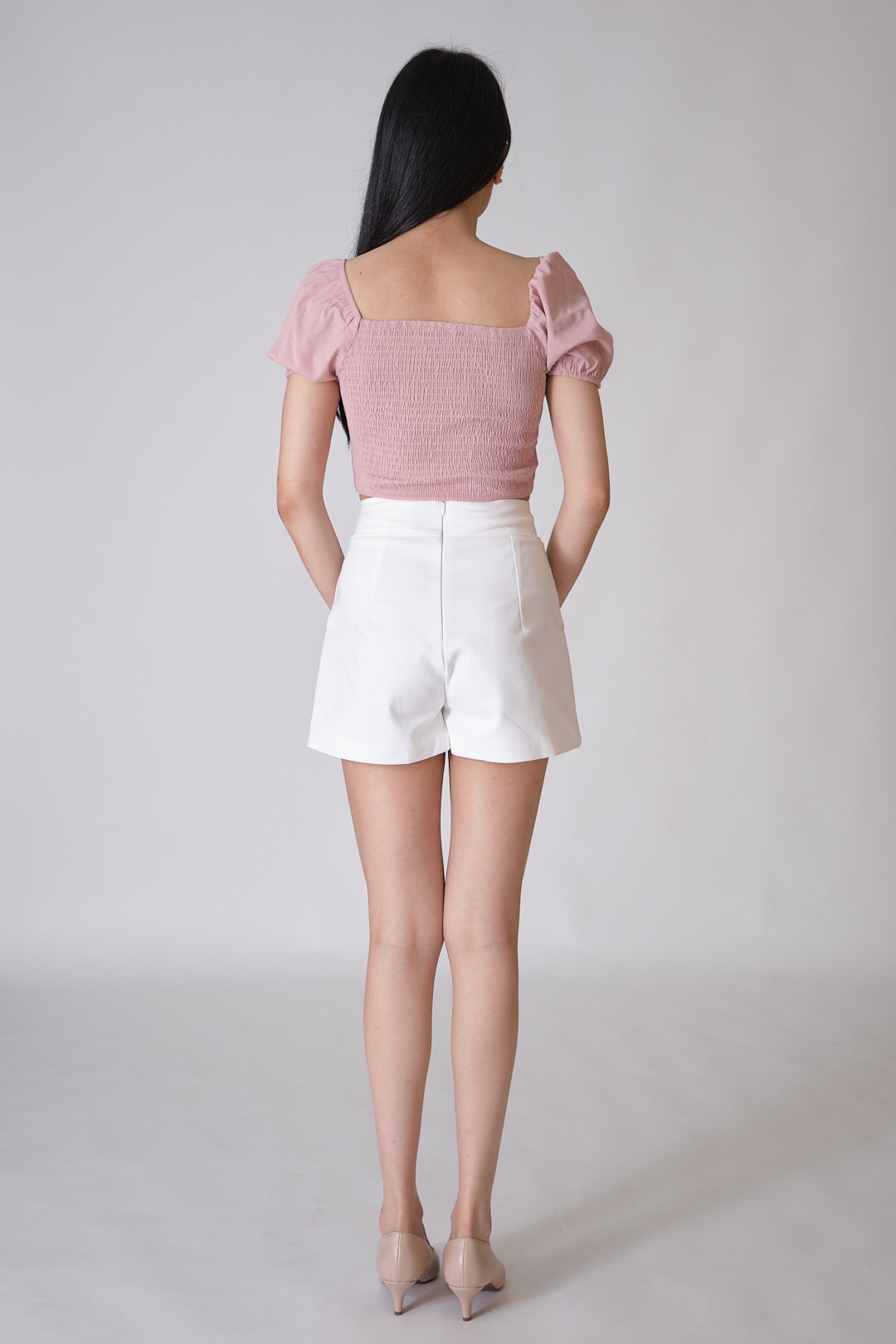 Chixxie Elaine Crop Top (Pink)
