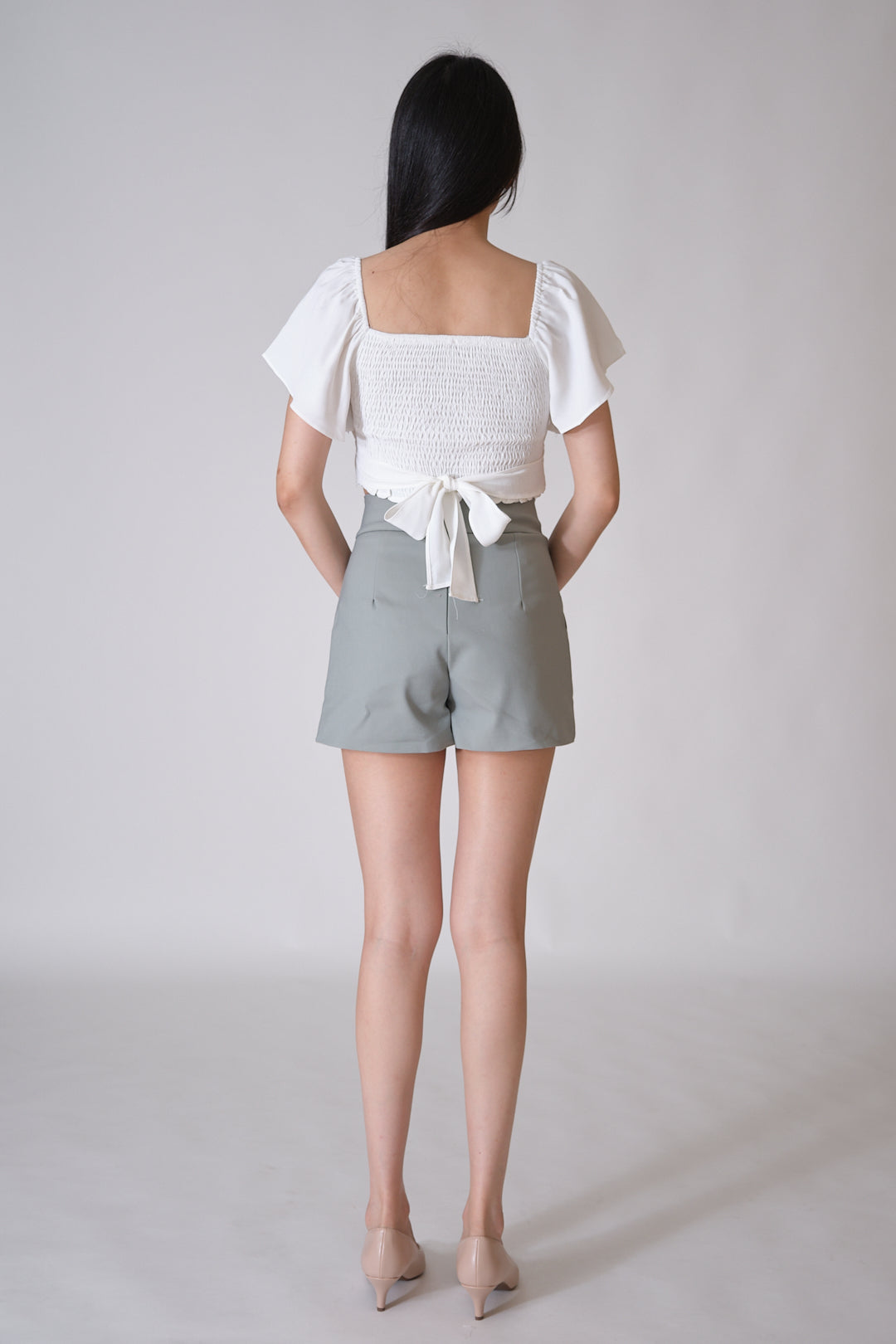 Chixxie Dream Crop Top (White)