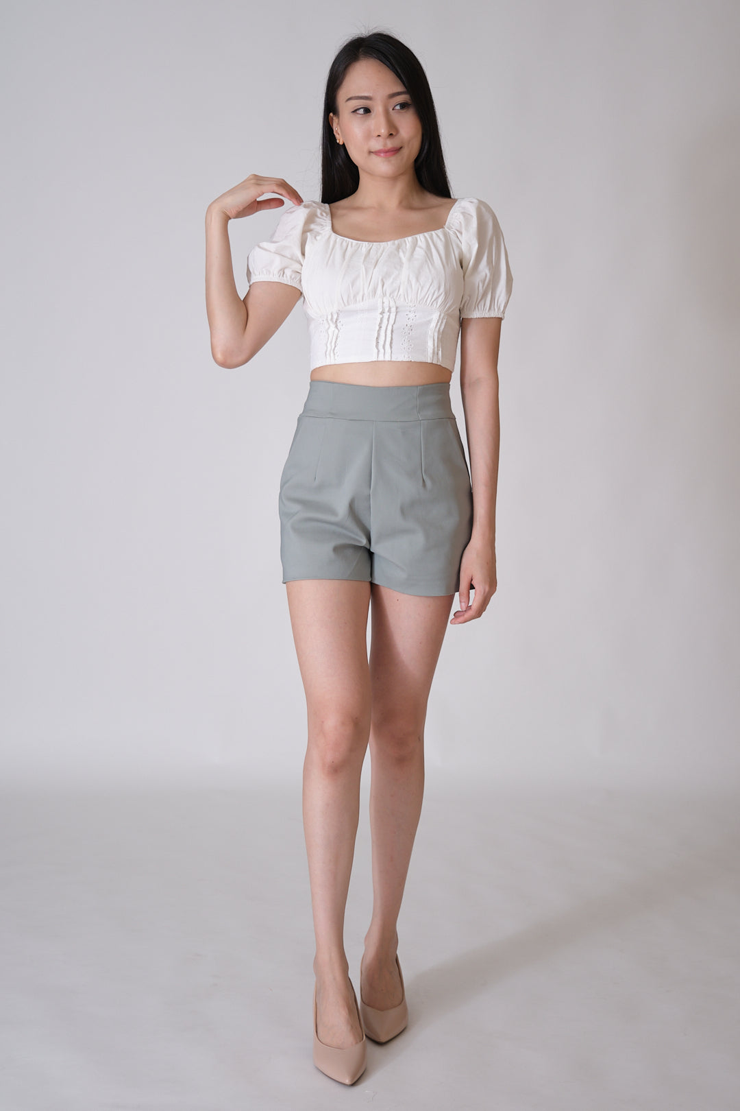 Chixxie Zora Shorts (Green)