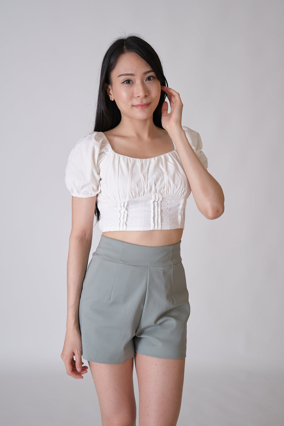 Chixxie Zora Shorts (Green)