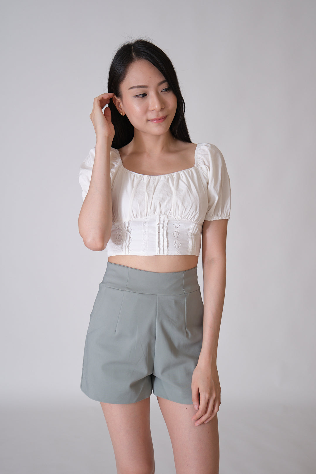Chixxie Zora Shorts (Green)