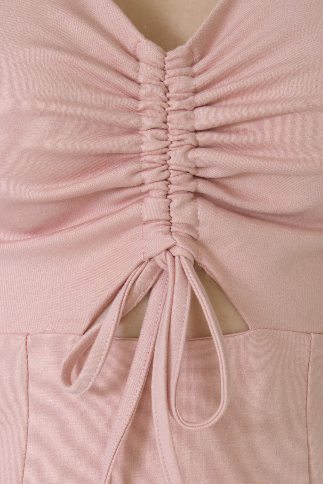 Chixxie Sharon Long Sleeve Dress (Pink)