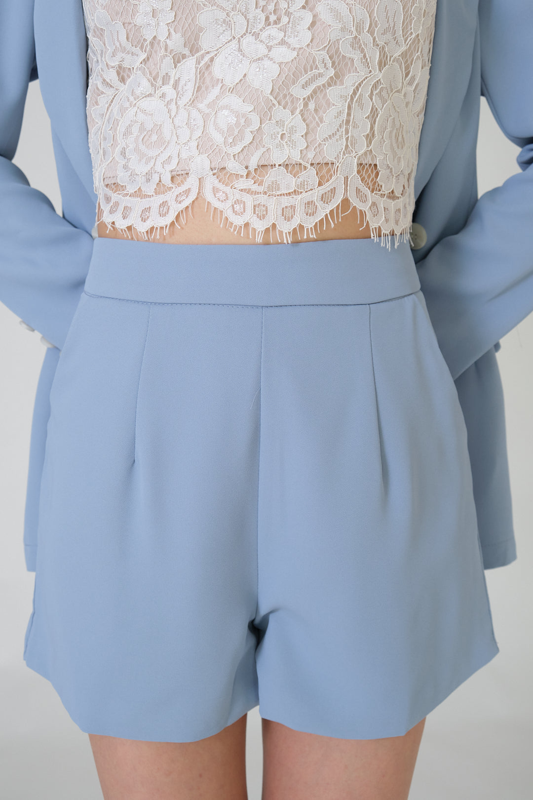 Chixxie Sydney Two-Piece Blazer Set (Blue)