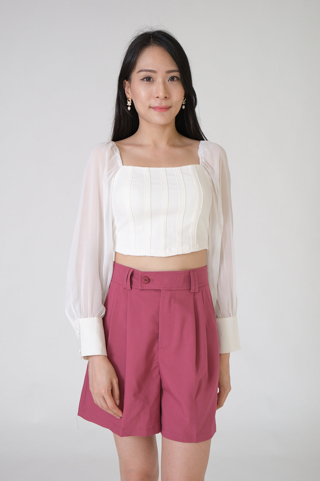 Chixxie Claudia Shorts (Fuschia)
