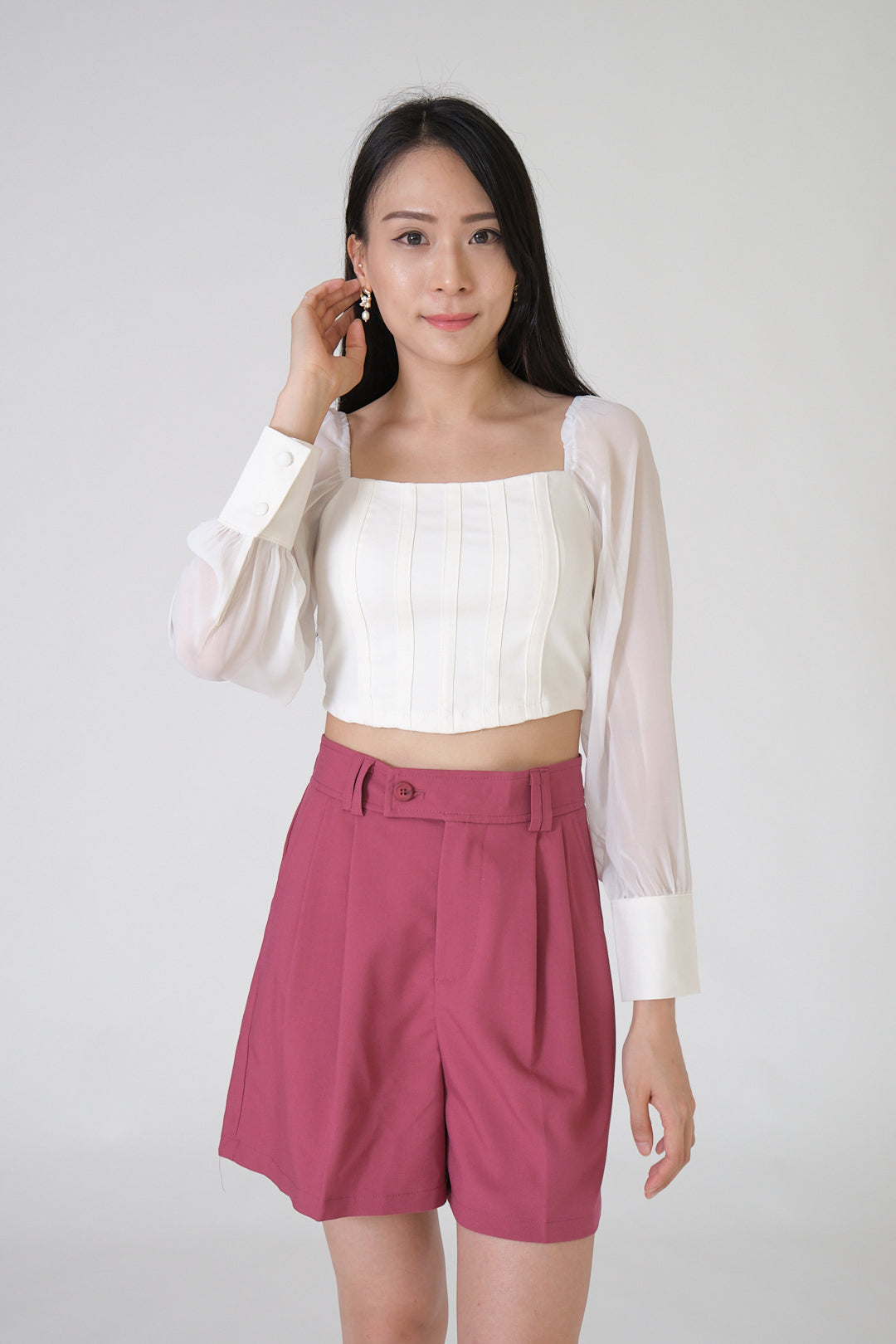 Chixxie Claudia Shorts (Fuschia)