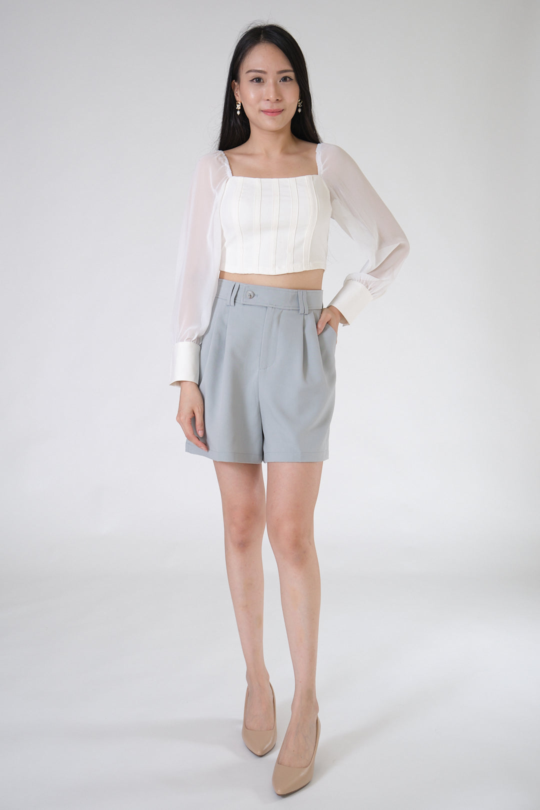 Chixxie Claudia Shorts (Blue)