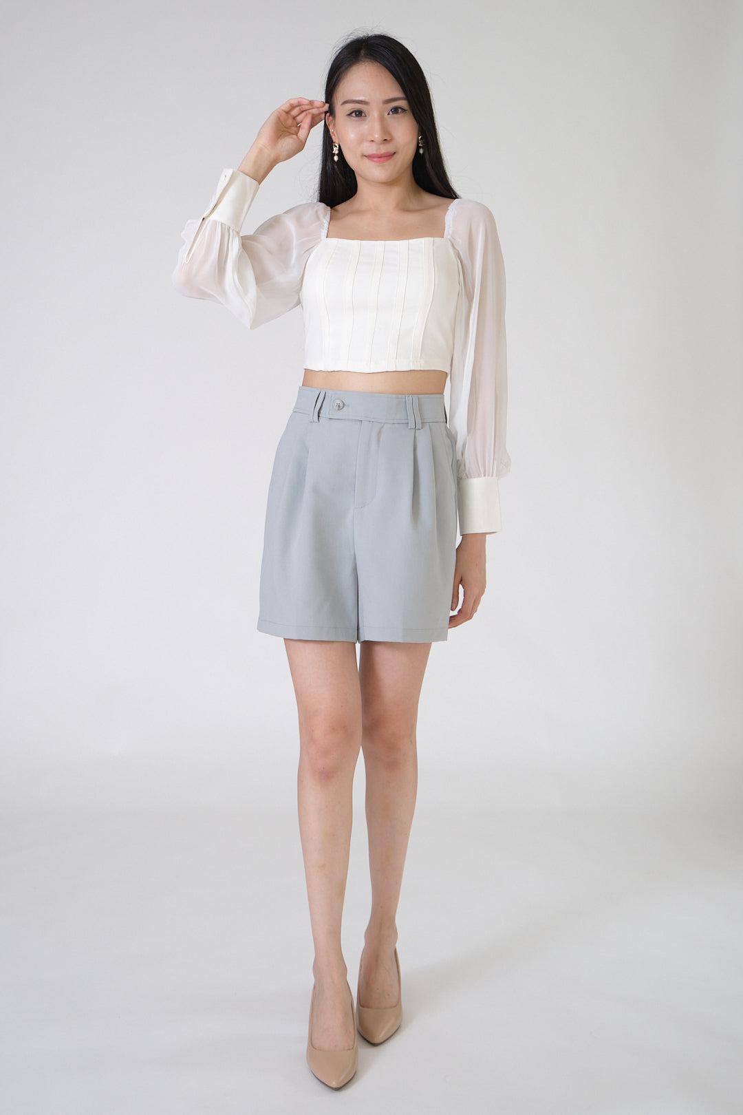 Chixxie Claudia Shorts (Blue)
