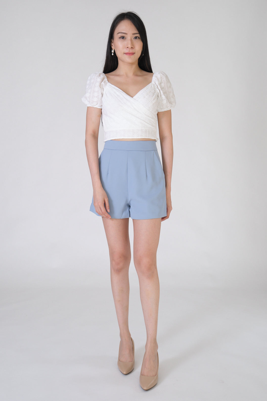 Chixxie Rebecca Lace Top (White)