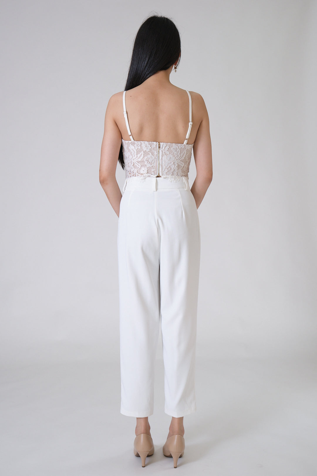 Chixxie Jamie Long Pants (White)