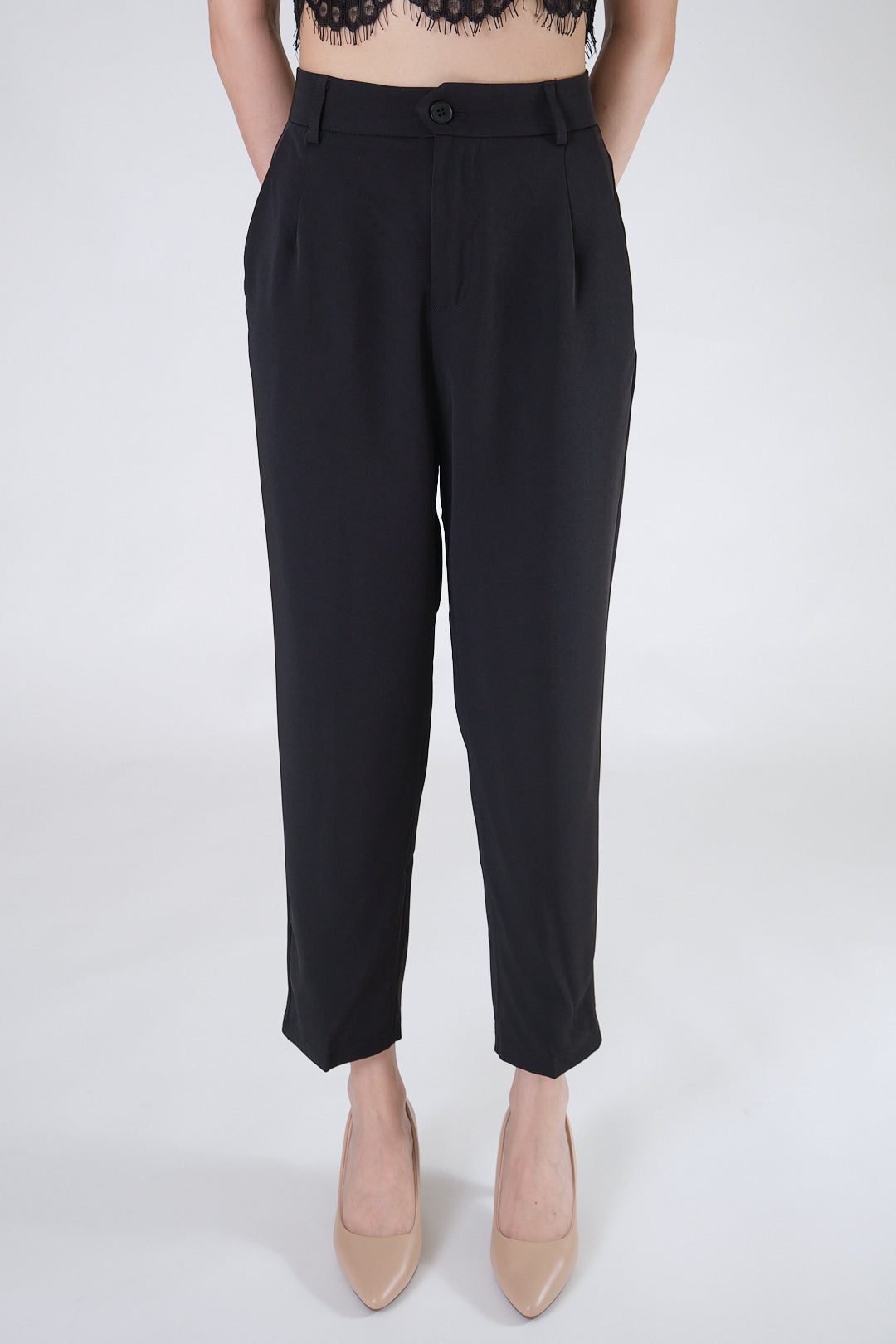 Chixxie Jamie Long Pants (Black)
