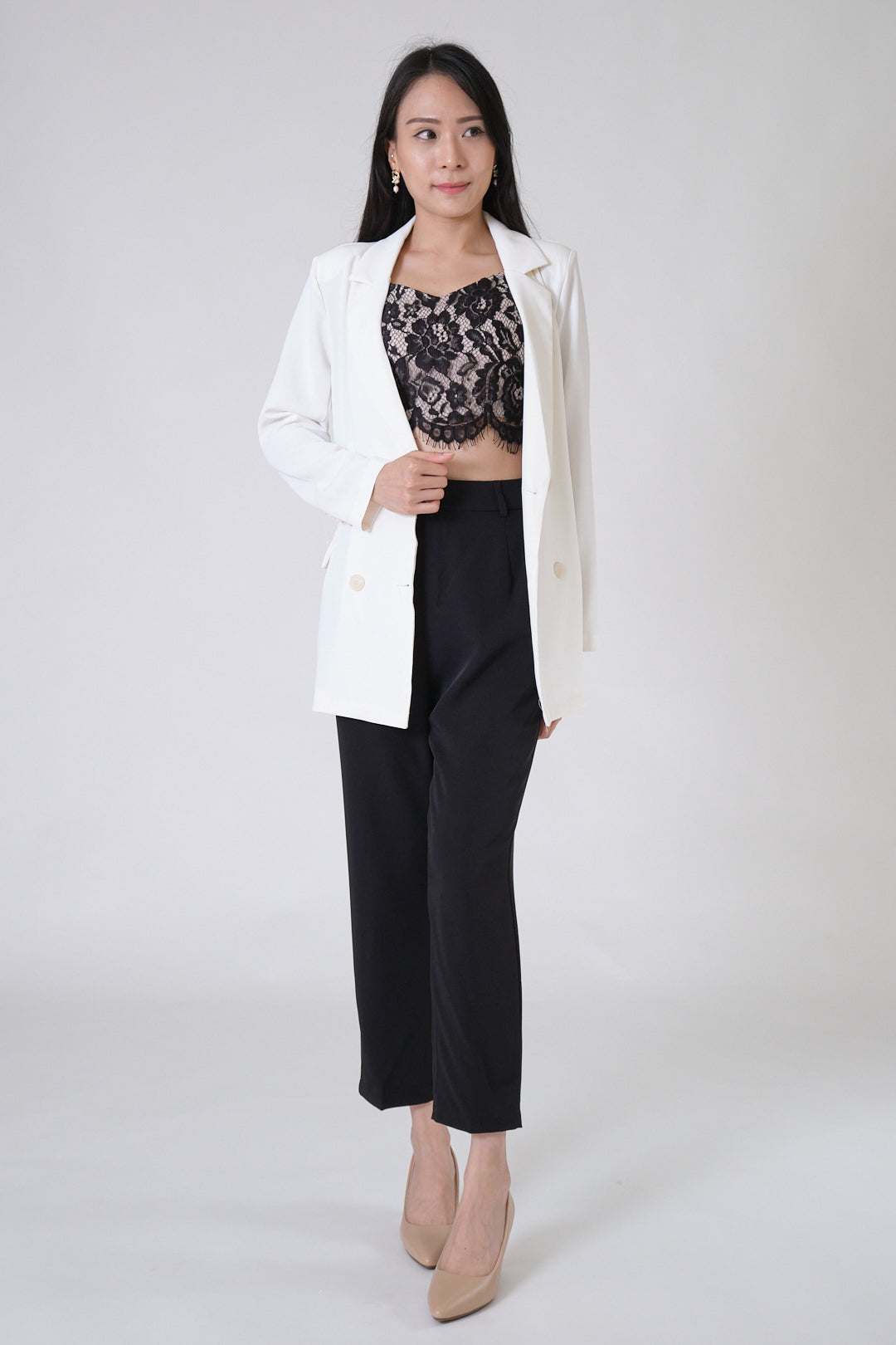 Chixxie Jamie Long Pants (Black)
