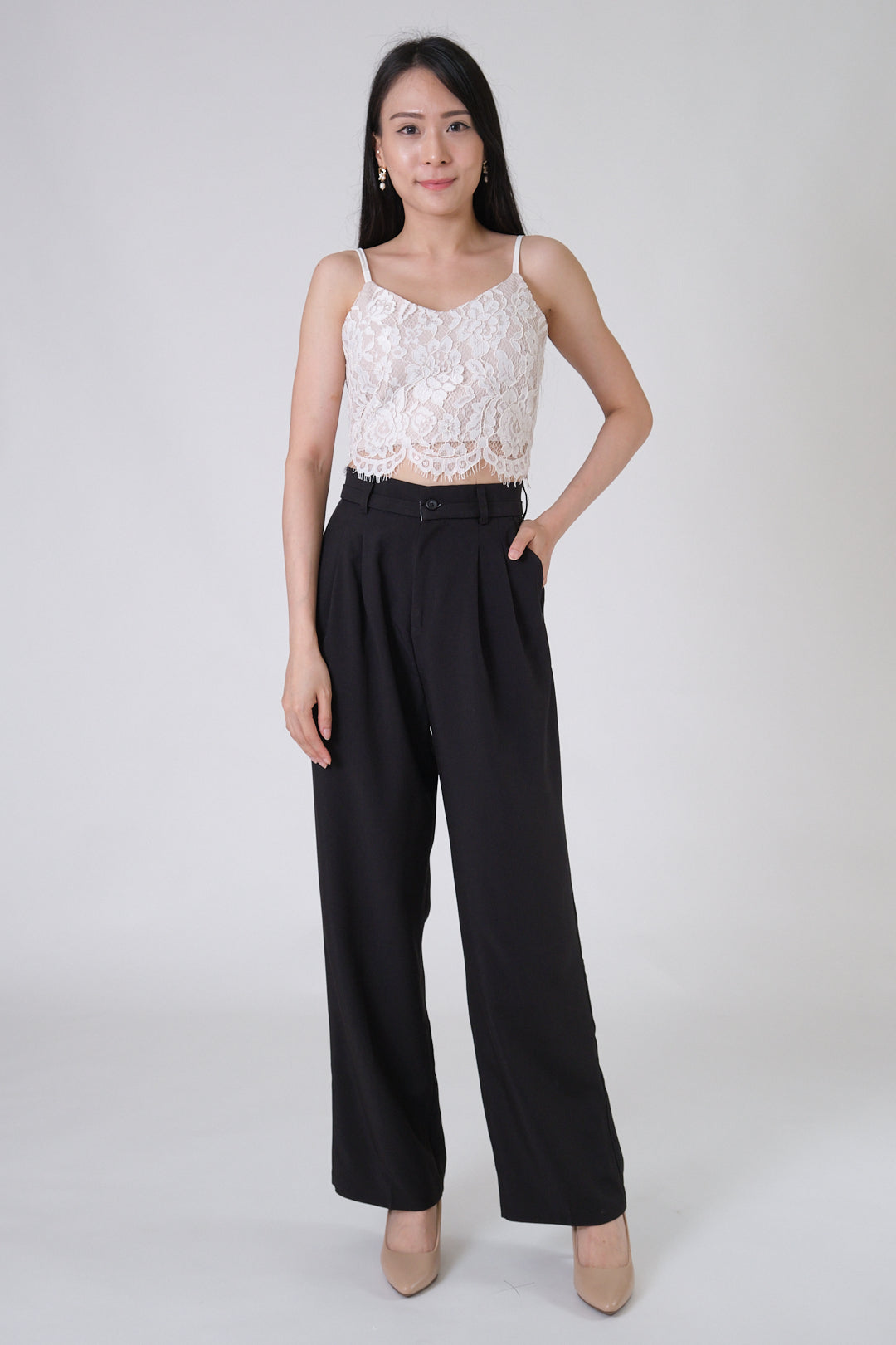 Chixxie Melissa Long Pants (Black)