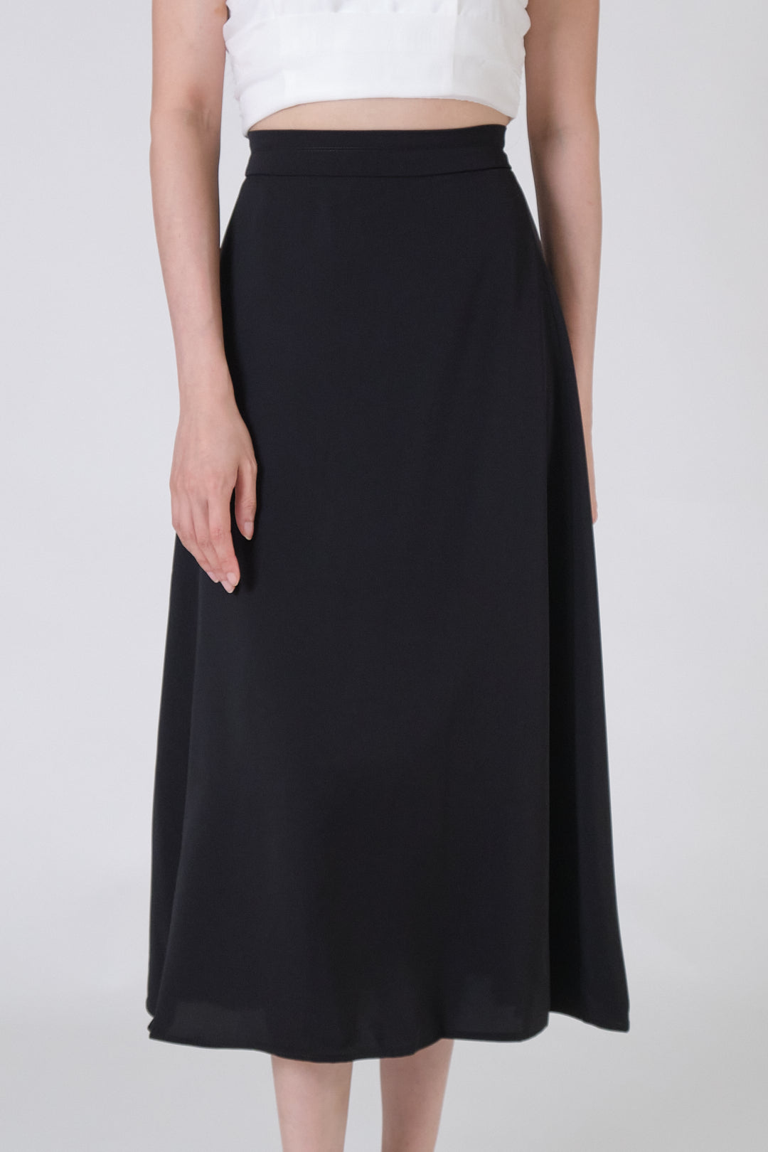 Chixxie Adeline Flare Skirt (Black)