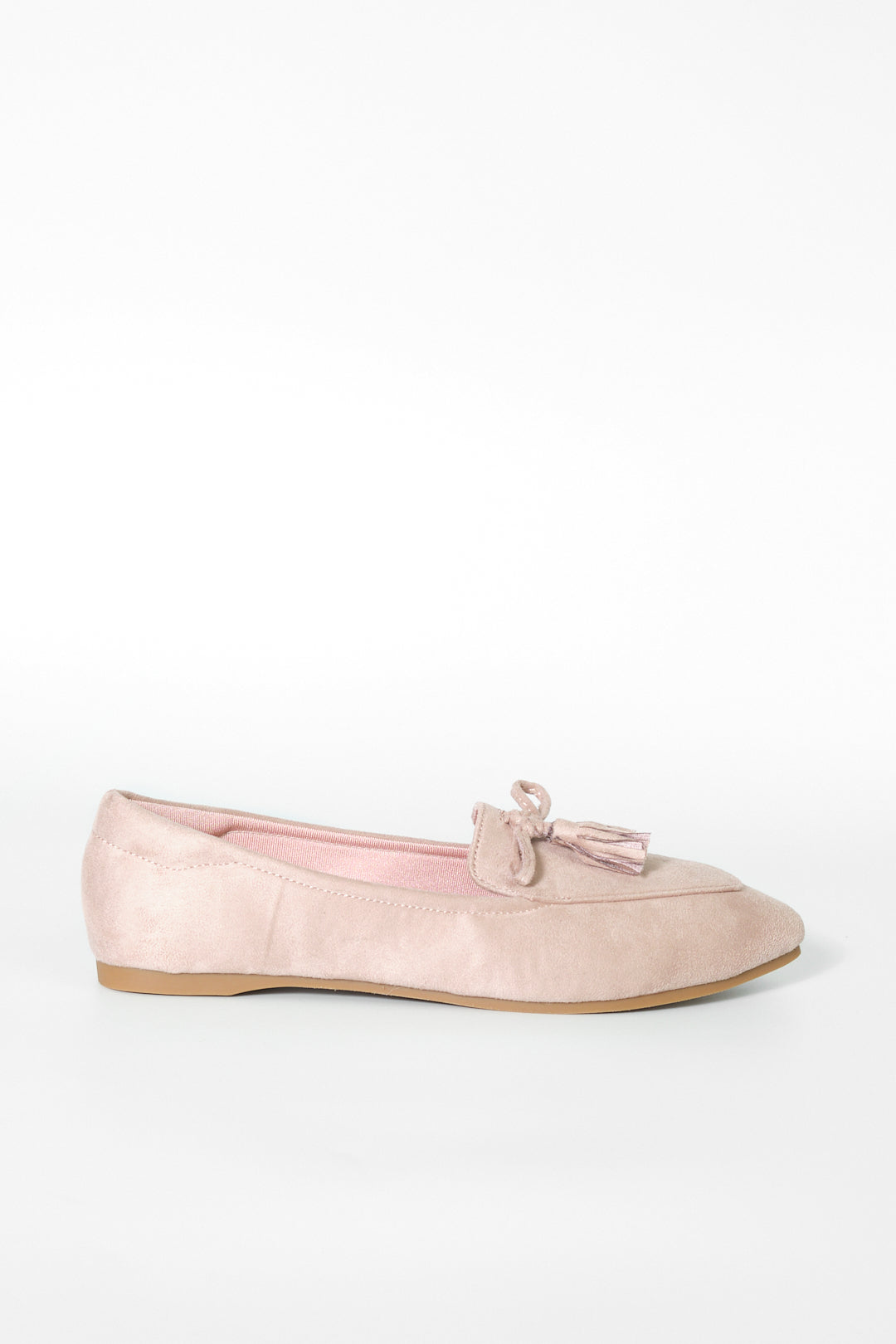Chixxie XP14 Suede Tassle Pointed Toe Flats