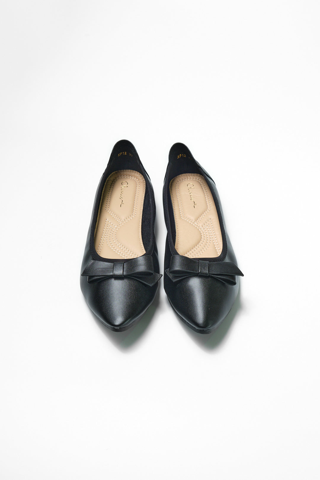 Chixxie XP12 Ribbon Pointed Toe Flats