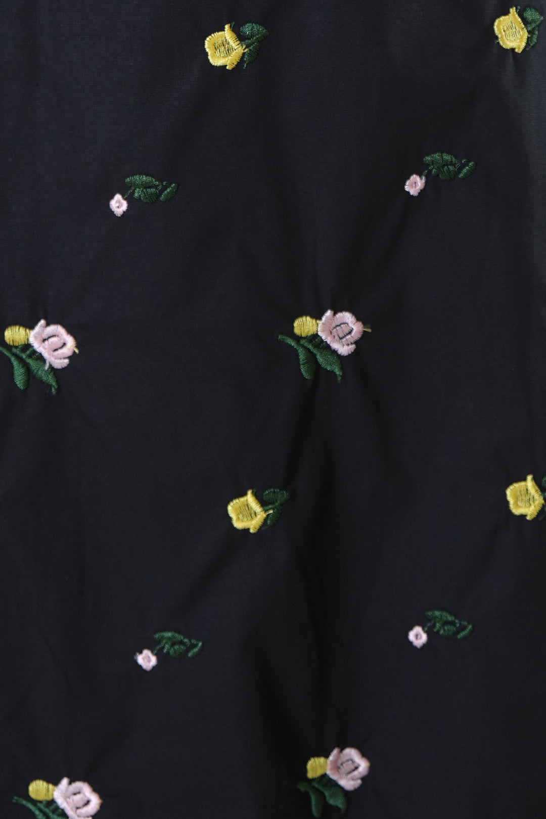 Chixxie Nana Floral Short Dress (Black)