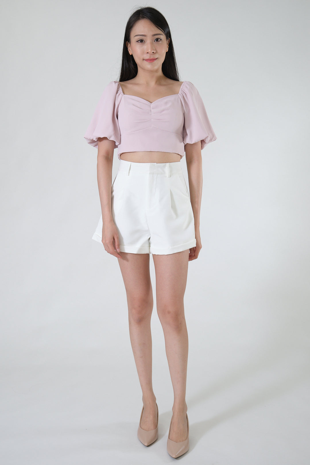 Chixxie Mimi Shorts (White)