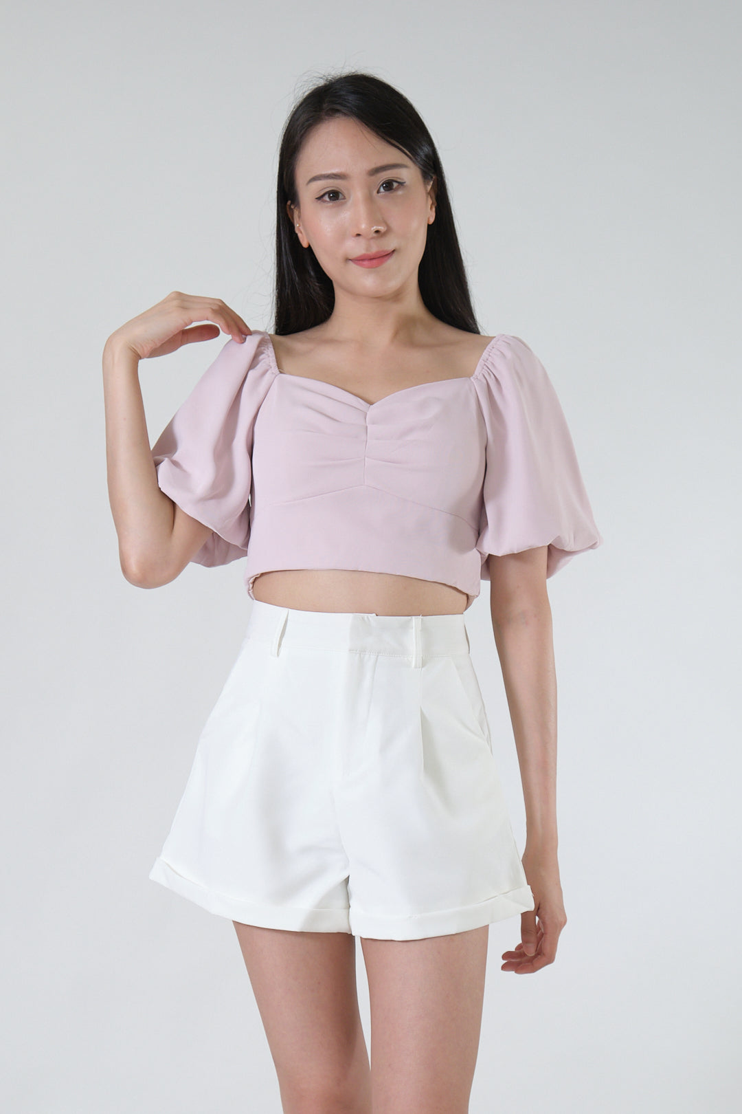 Chixxie Mimi Shorts (White)