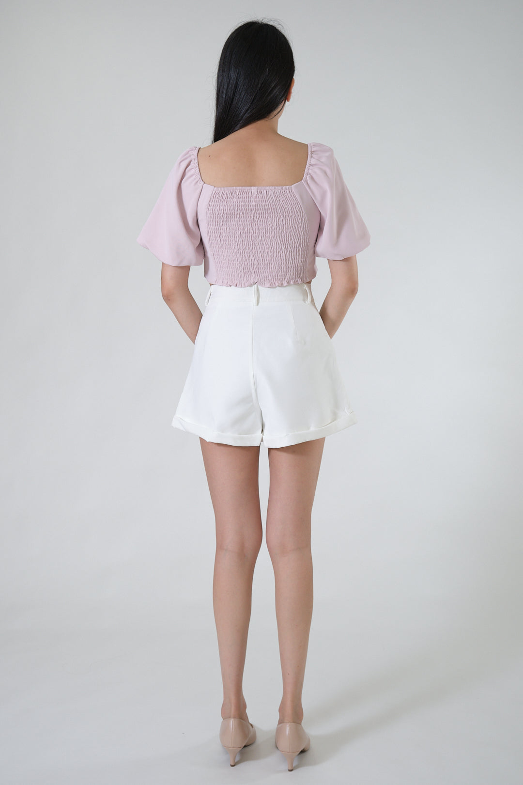 Chixxie Mimi Shorts (White)