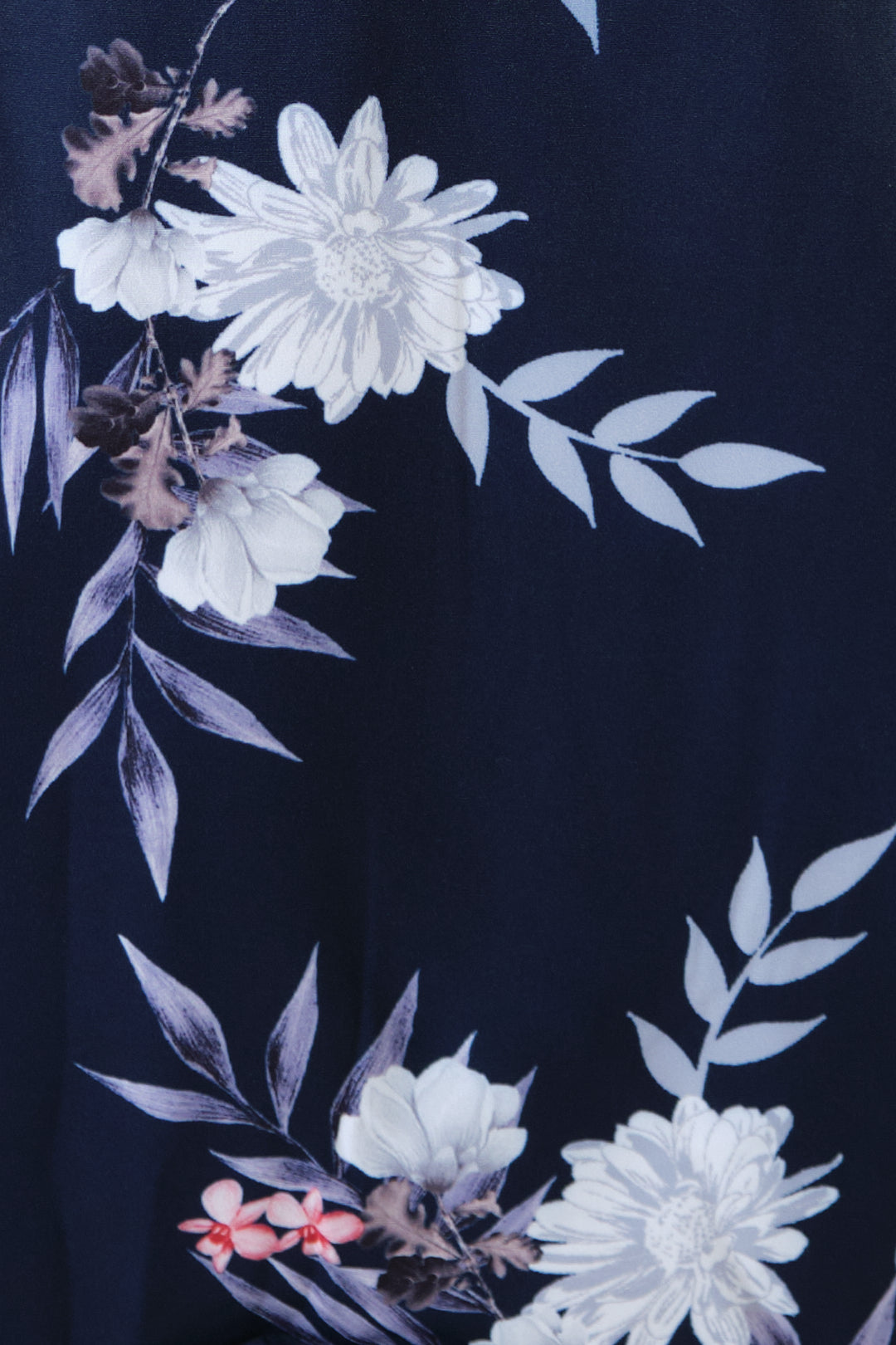 Chixxie Alice Floral Playsuit (Navy)