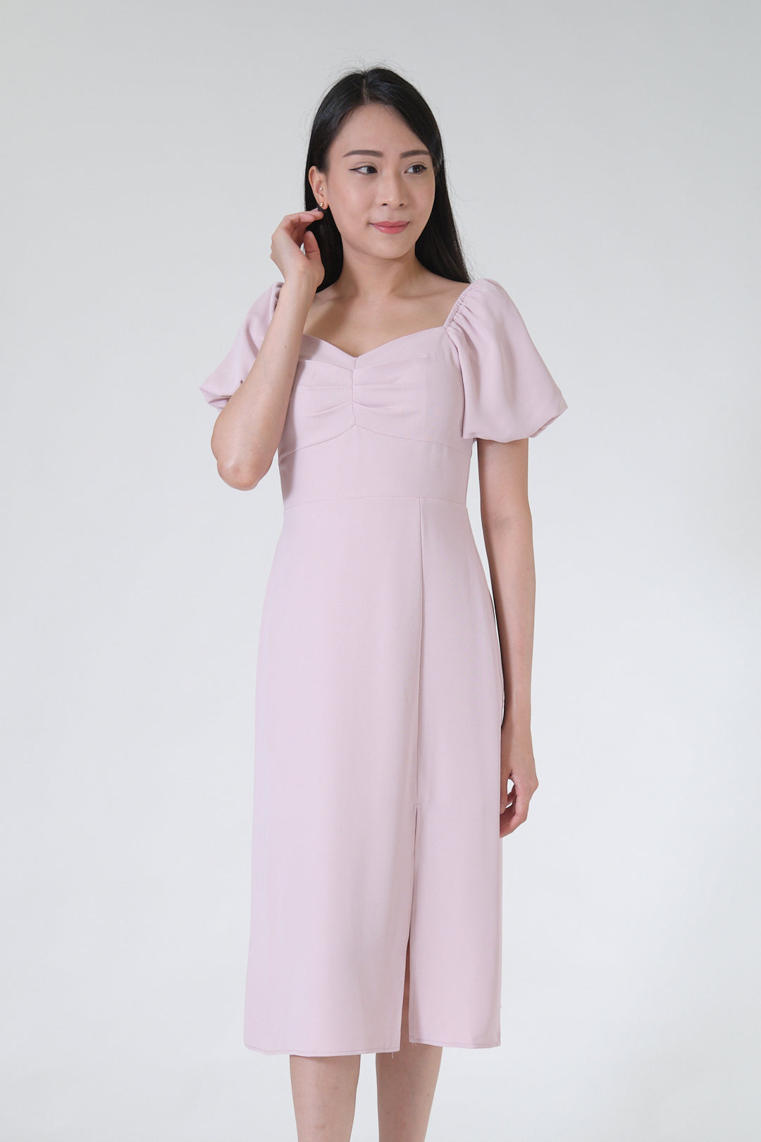 Chixxie Jovane Midi Dress (Pink)