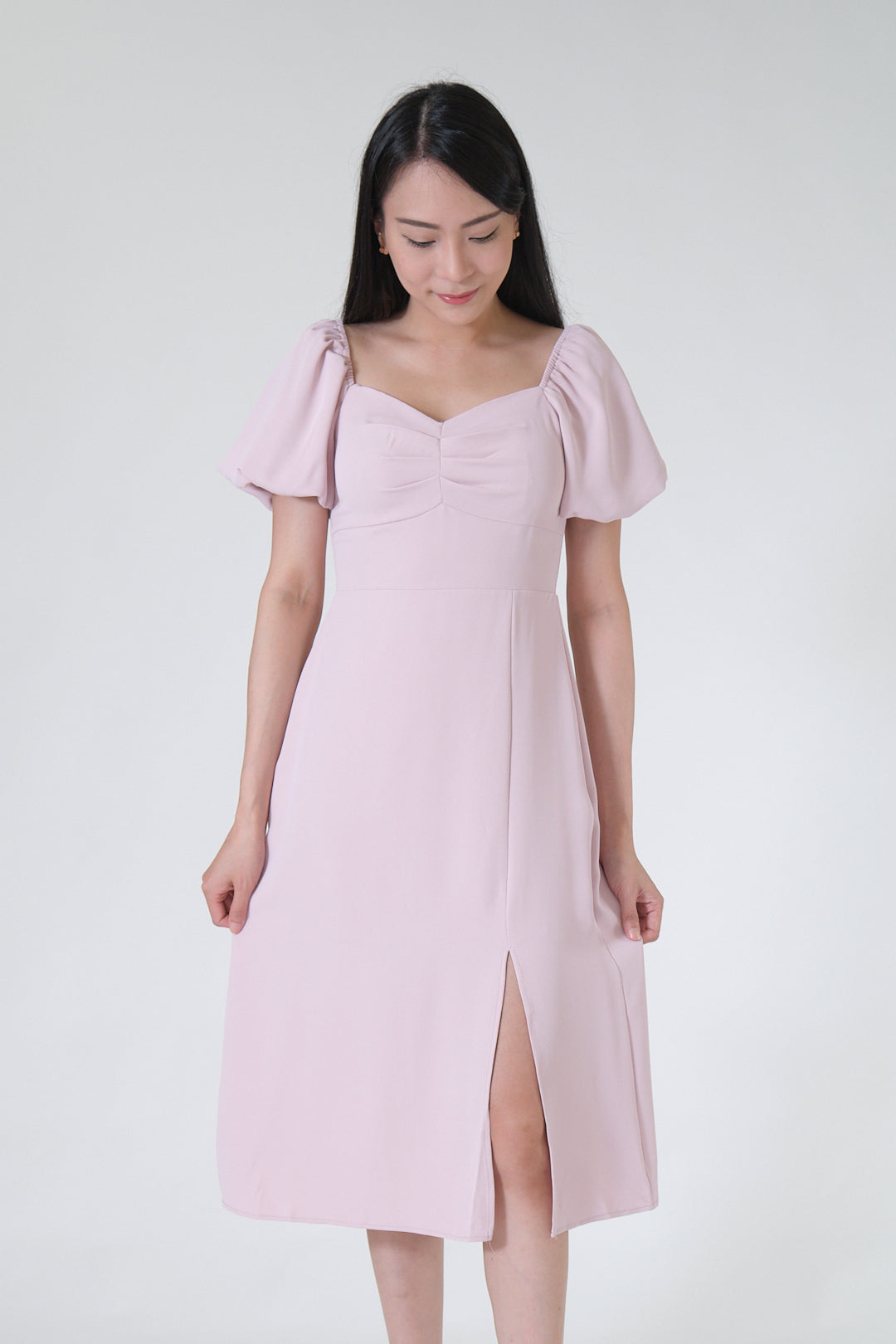Chixxie Jovane Midi Dress (Pink)