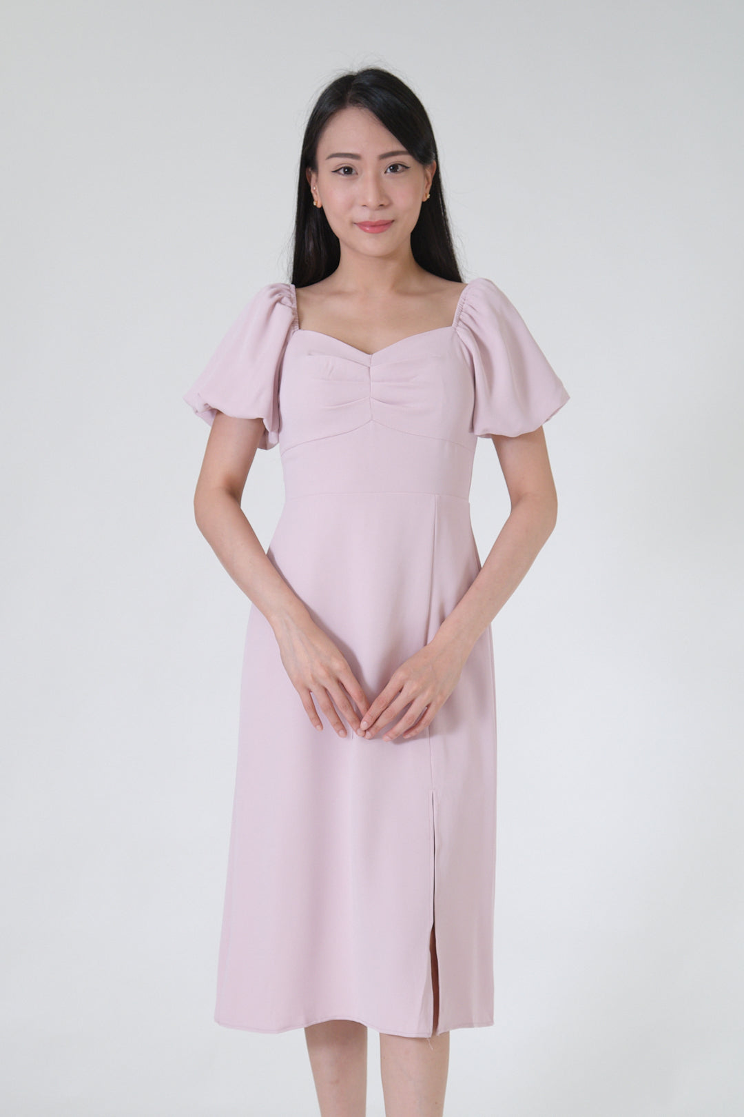 Chixxie Jovane Midi Dress (Pink)