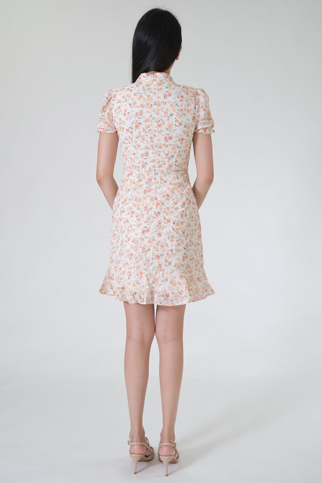 Chixxie Daisy Floral Cheongsam Dress