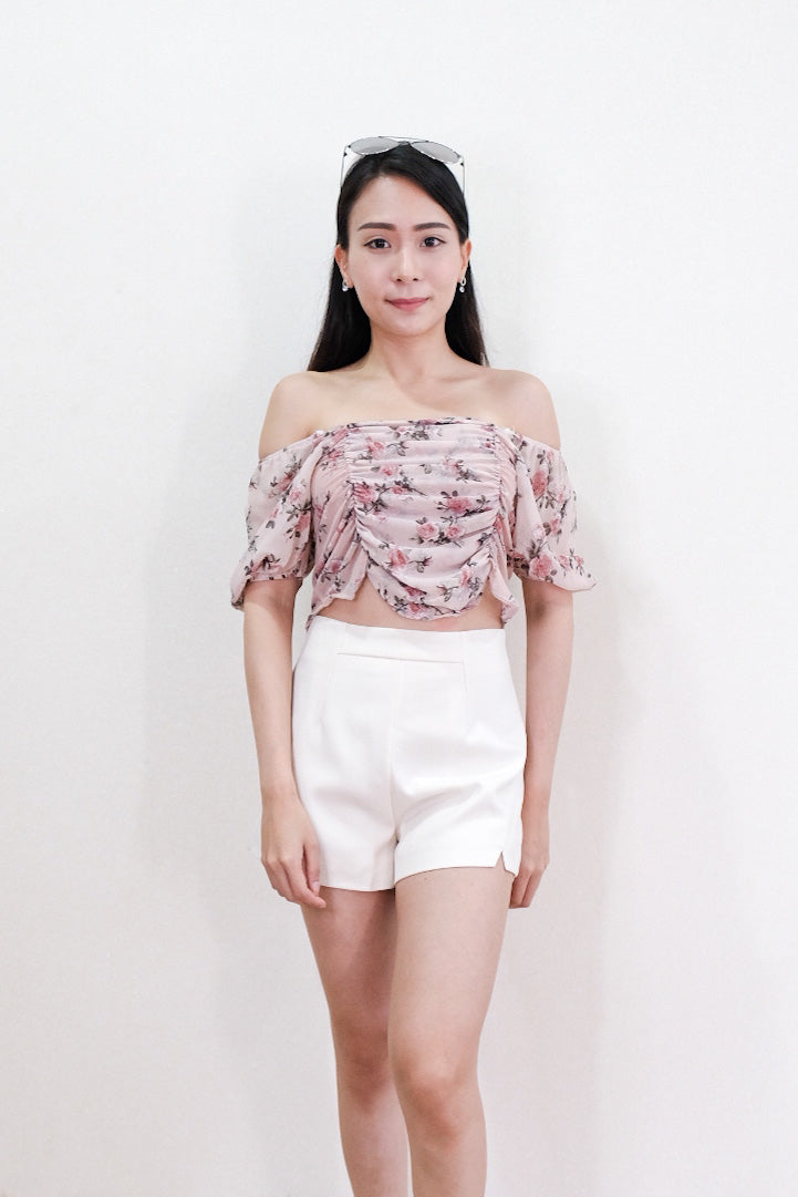 Chixxie Jolie Shorts (White)