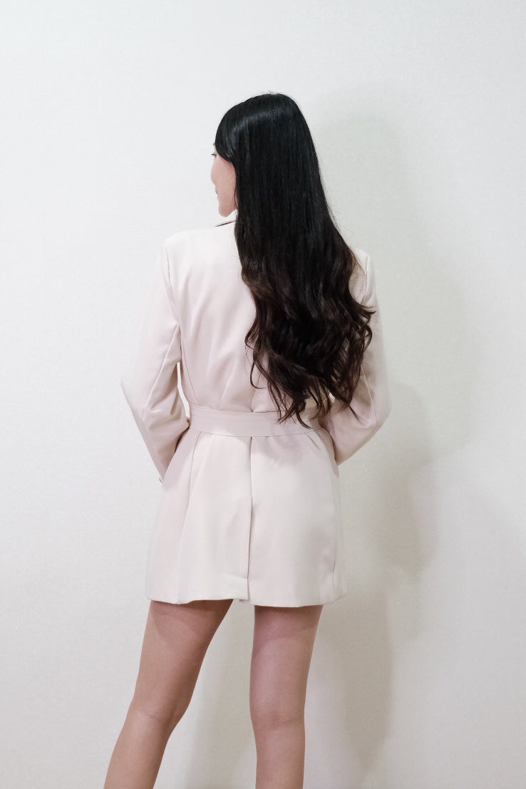 Chixxie Kendall Blazer (Cream)