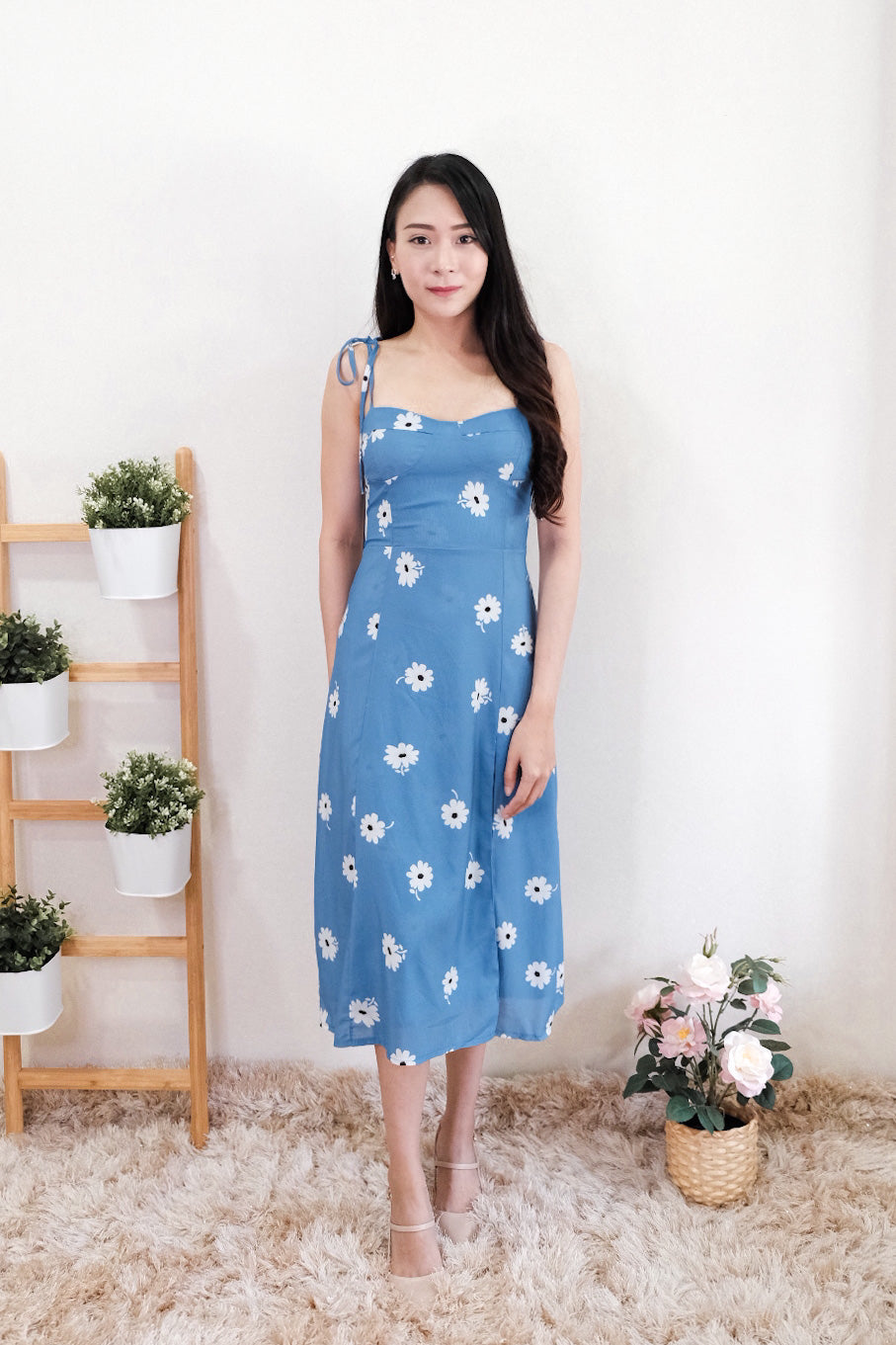 Chixxie Amelia Slit Midi Dress