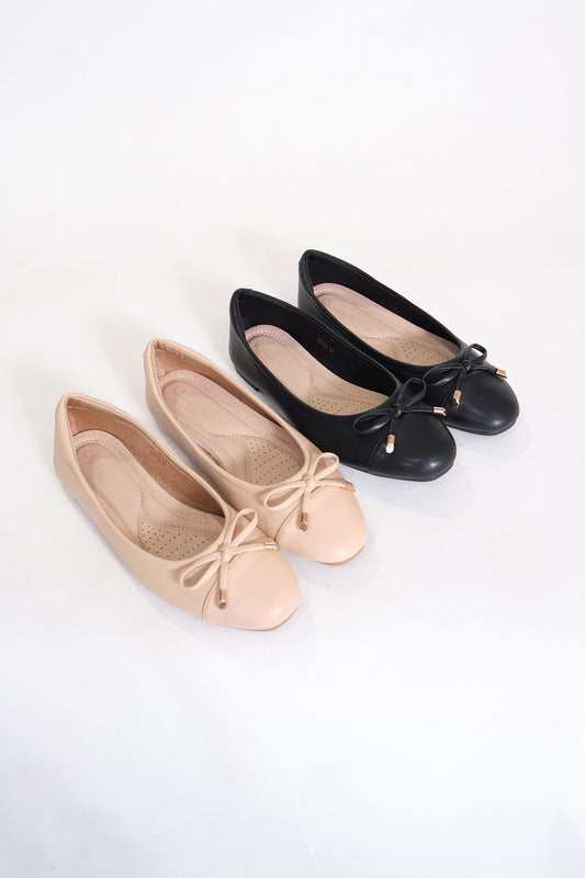 Chixxie XP35 Ribbon Round Toe Flats