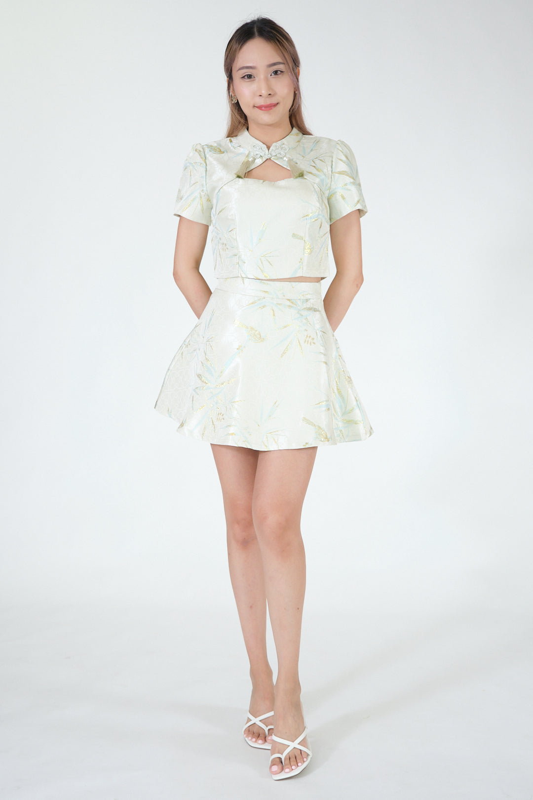 Chixxie Emery Two-Piece Cheongsam Set