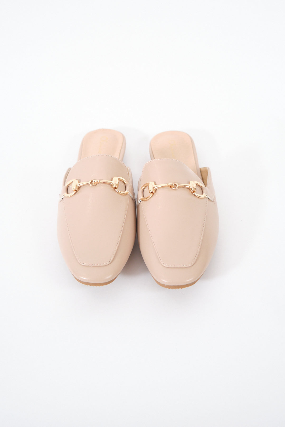 Chixxie XM40 Gold Buckle Mules