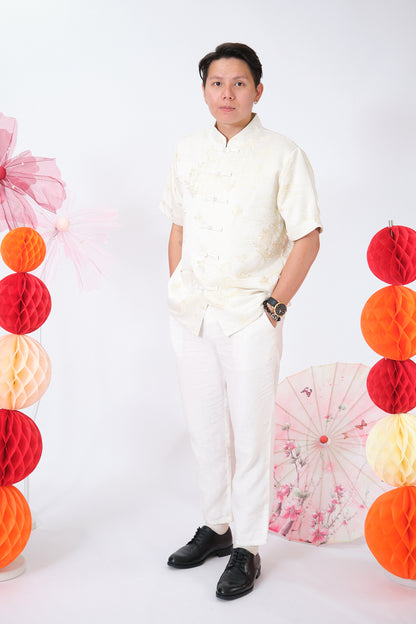 Chixxie Eunice Traditional Suit (Cream/Men)