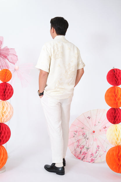 Chixxie Eunice Traditional Suit (Cream/Men)