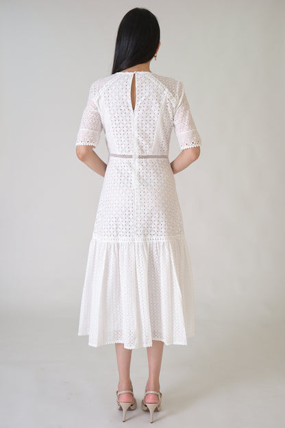 Chixxie Jovie Lace Midi Dress