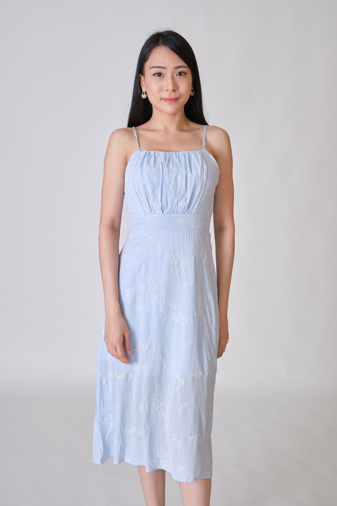 Chixxie Simone Midi Dress (Blue)