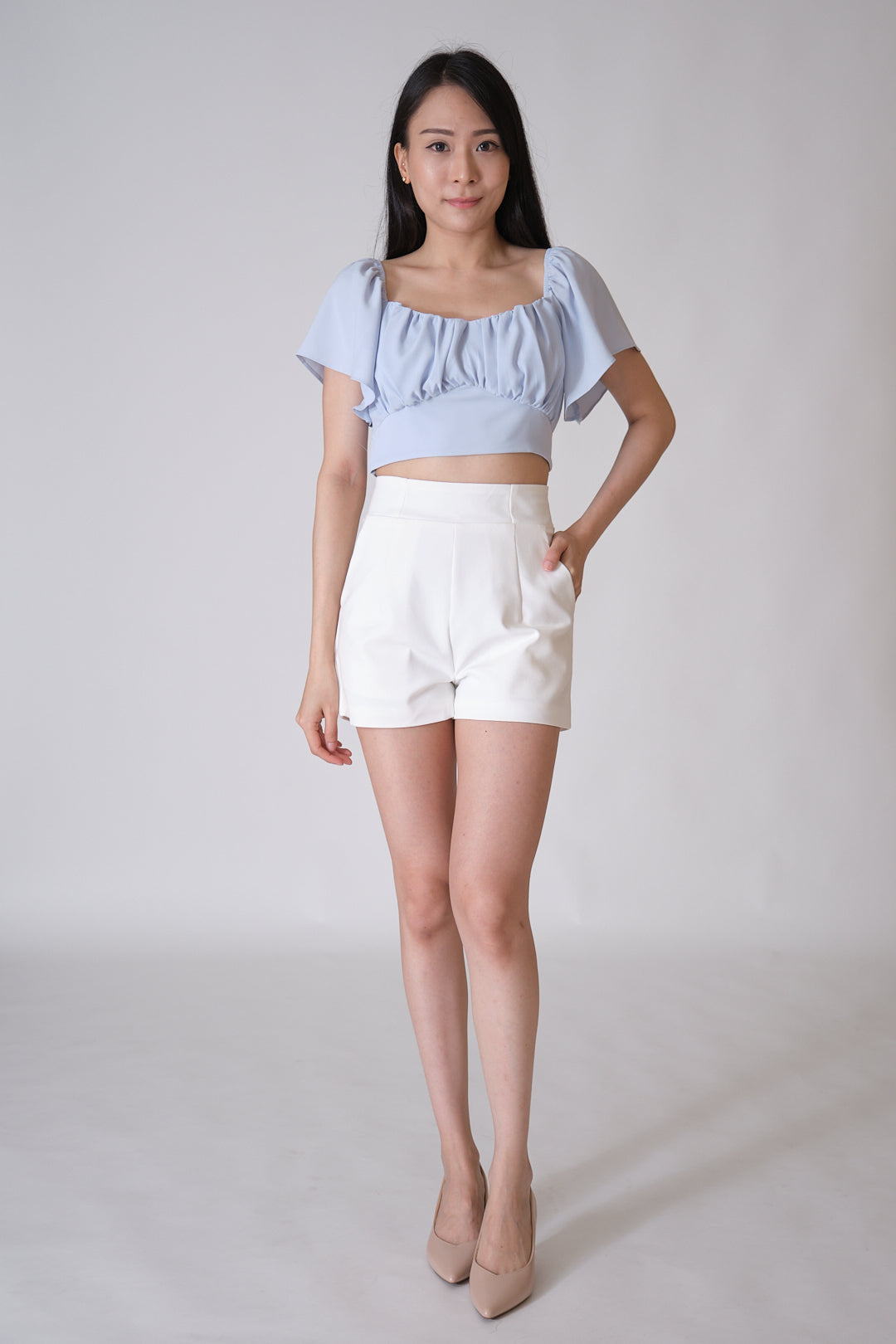 Chixxie Dream Crop Top (Blue)